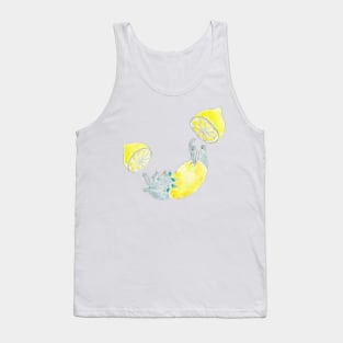 Lemon Cat Tank Top